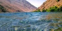 وقوع بهمن در ارتفاعات دریاچه گهر