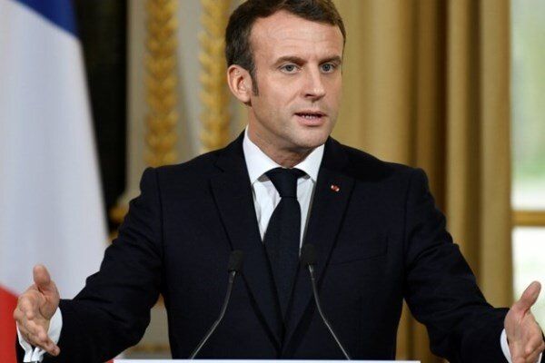 ماکرون: فرانسه در آستانه اپیدمی کرونا است