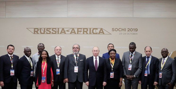 تلاش‌های پوتین برای گسترش نفوذ در آفریقا