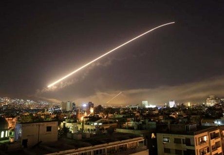 دفع موشک‎‌های ارسالی از سمت اسرائیل
